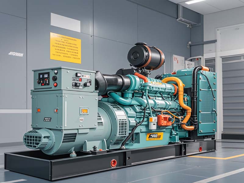 周村柴油发电机组水泵皮带的张力如何调整?