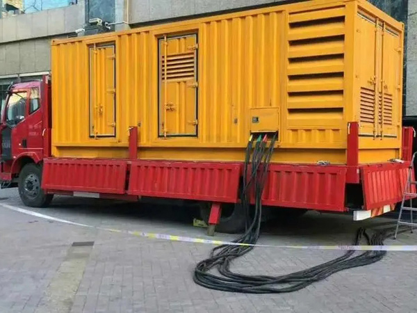 周村发电机组干接点启动